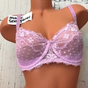 VS MANY SIZES DREAM ANGELS LOVE POLKA DOT NEON BRA